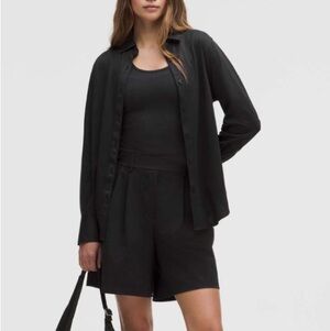 Lululemon Knit Relaxed-Fit Overshirt
Black